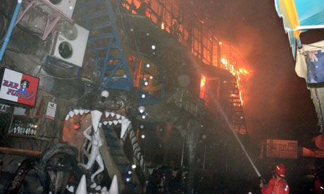 Τραγωδία σε μπαρ από φωτιά