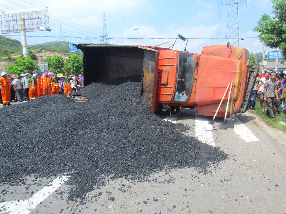 Φρικτό δυστύχημα στην Κίνα