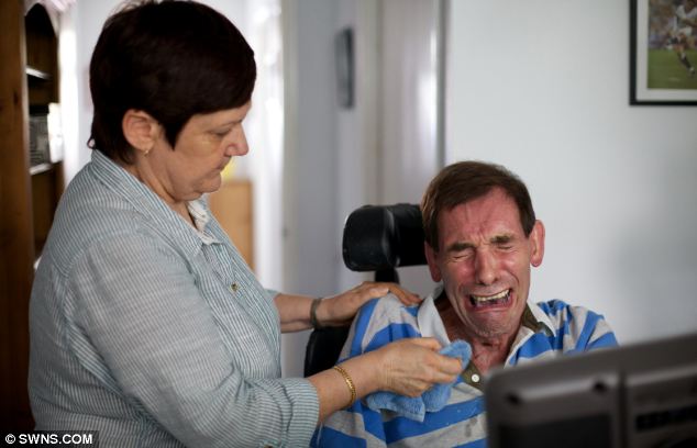 Ο σπαραγμός ενός ασθενή