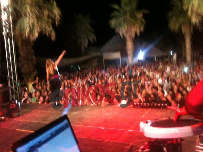 «Μέθυσε» το Ρέθυμνο η Άννα Βίσση