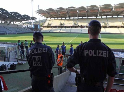 Προπόνηση με…συνοδεία