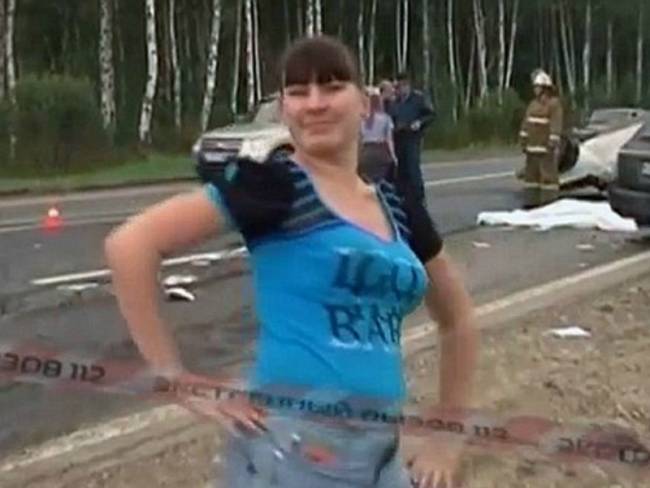 Χόρευε πάνω από πτώματα!