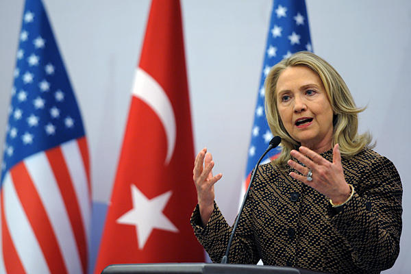 Η Χίλαρι στην Τουρκία