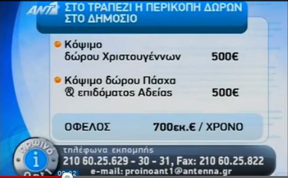 Το «ψαλίδι» στο δημόσιο