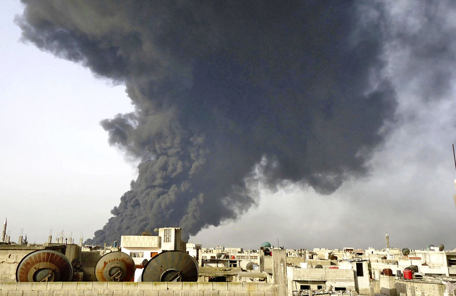 Πυραύλους εκτόξευσε η Συρία