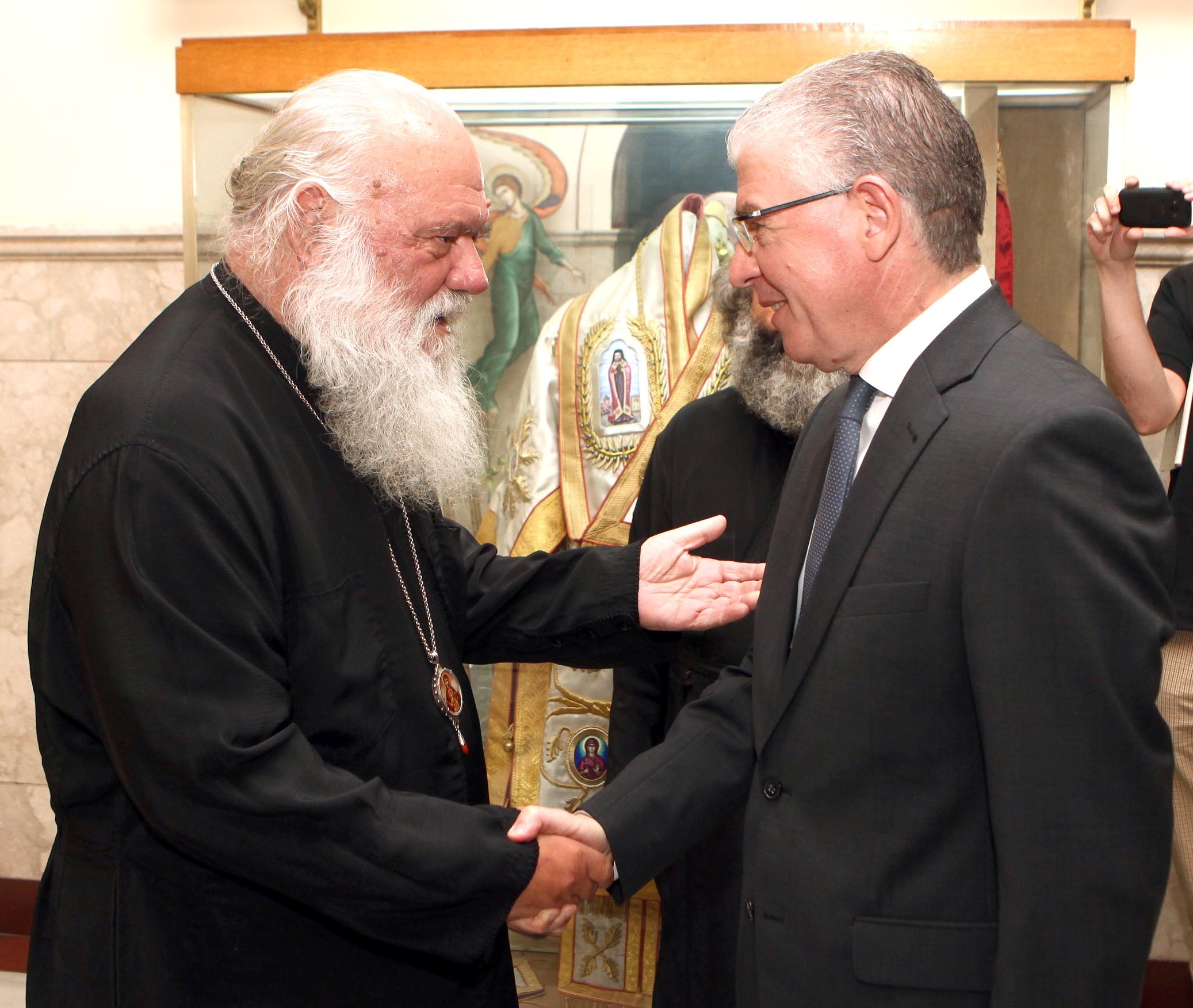 Συνάντηση Ιερώνυμου Λυκουρέντζου