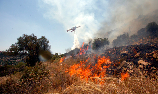 Υπό έλεγχο η φωτιά στο Δομοκό