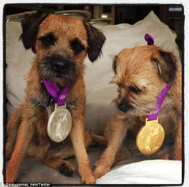 Τα σκυλιά φόρεσαν τα μετάλλια