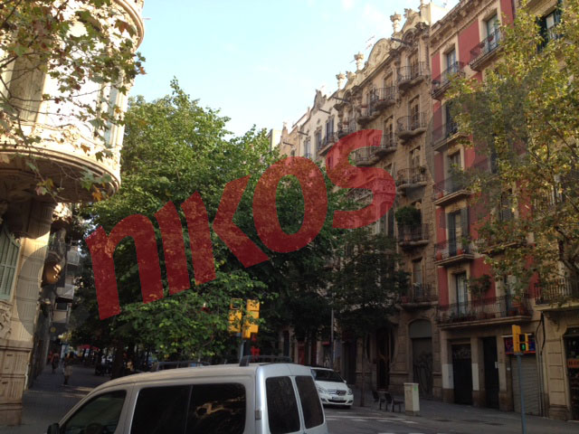 Στο κέντρο της Βαρκελώνης