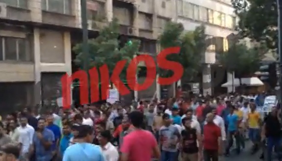 Τώρα-Βίντεο από το Σύνταγμα