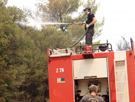 Σε ύφεση η πυρκαγιά στο Πήλιο