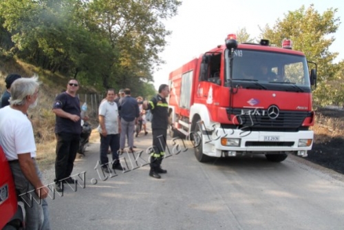 Τώρα-Φωτιά στην Καλαμπάκα