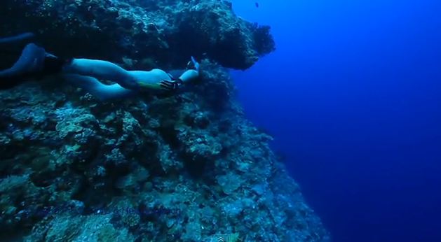 Ελεύθερη κατάδυση με τον Nitsch