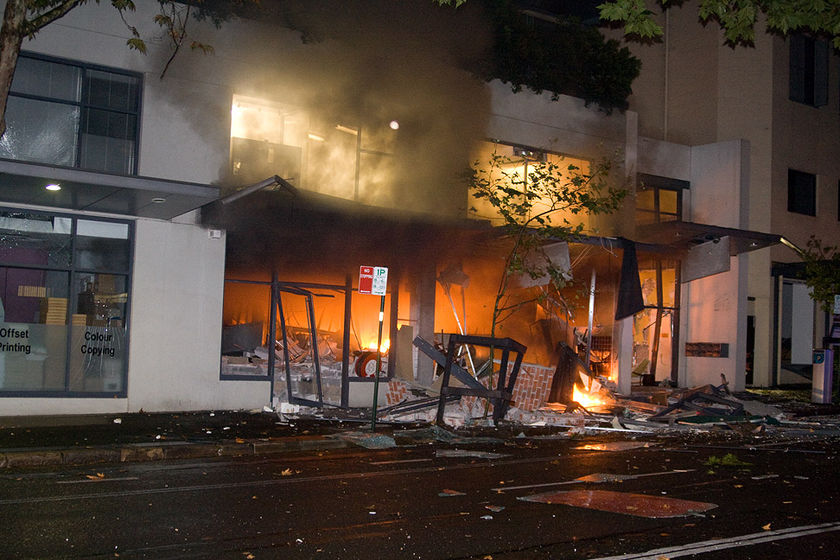 Τώρα-Έκρηξη σε ταβέρνα στο Μοσχάτο