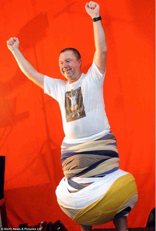 Φόρεσε 302 εσώρουχα!