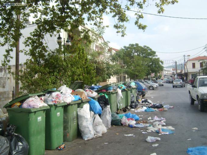 Απέραντος σκουπιδότοπος η Λέσβος