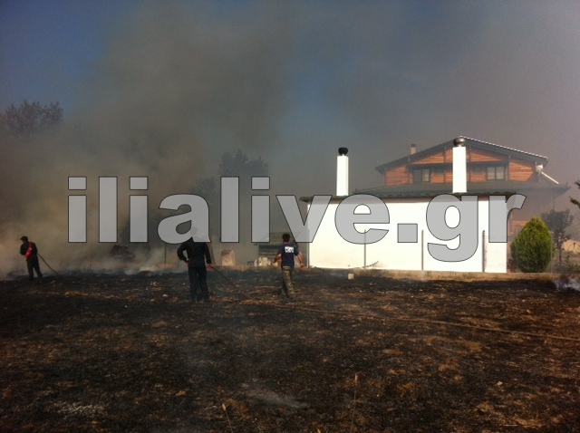 Απειλούνται σπίτια στον Πύργο