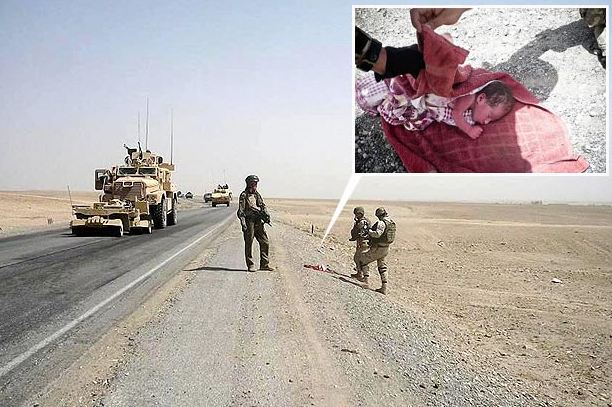 Ένα μωρό διέκοψε την…περιπολία