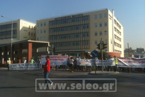 Διαμαρτυρία και στη Θεσσαλονίκη