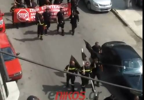 Τώρα-Πορεία Ένστολων στη Κομοτηνή