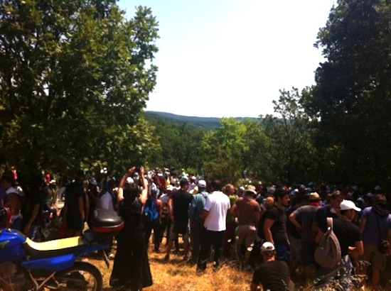 Τώρα-5 οι τραυματίες στις Σκουριές