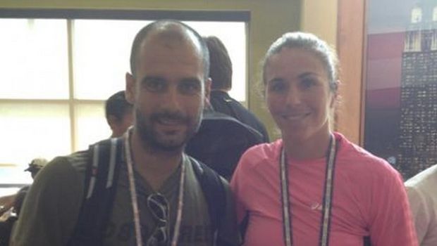 Ο Πεπ πήγε για τένις