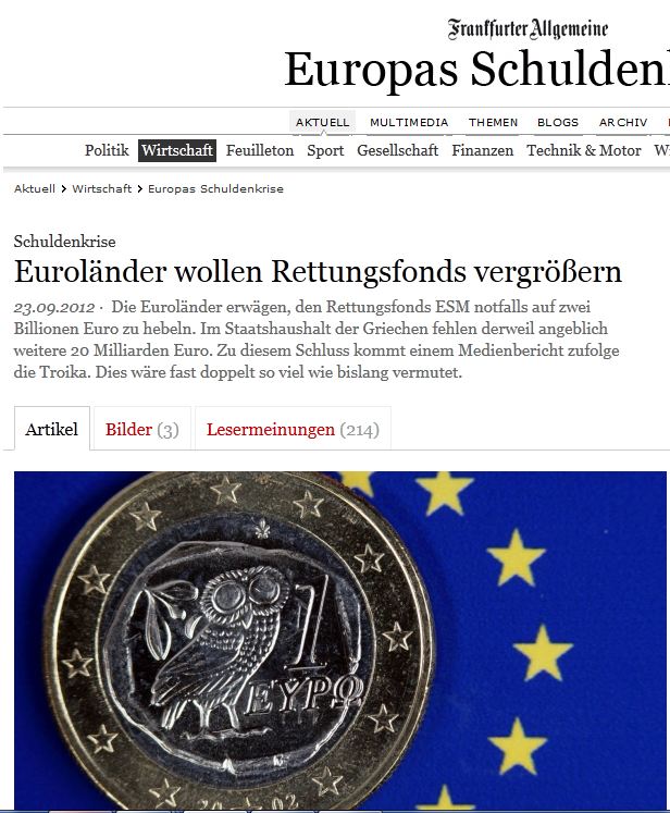 «Η Ελλάδα χρειάζεται χρήματα»