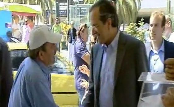 Τι είπε ο πολίτης στον Σαμαρά