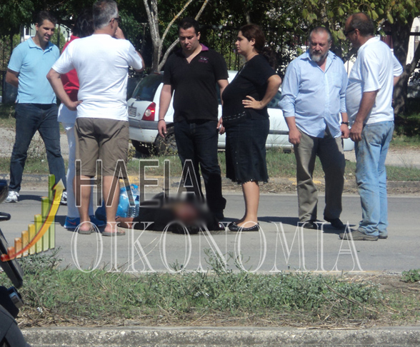 Ξάπλωσε στη μέση της εθνικής