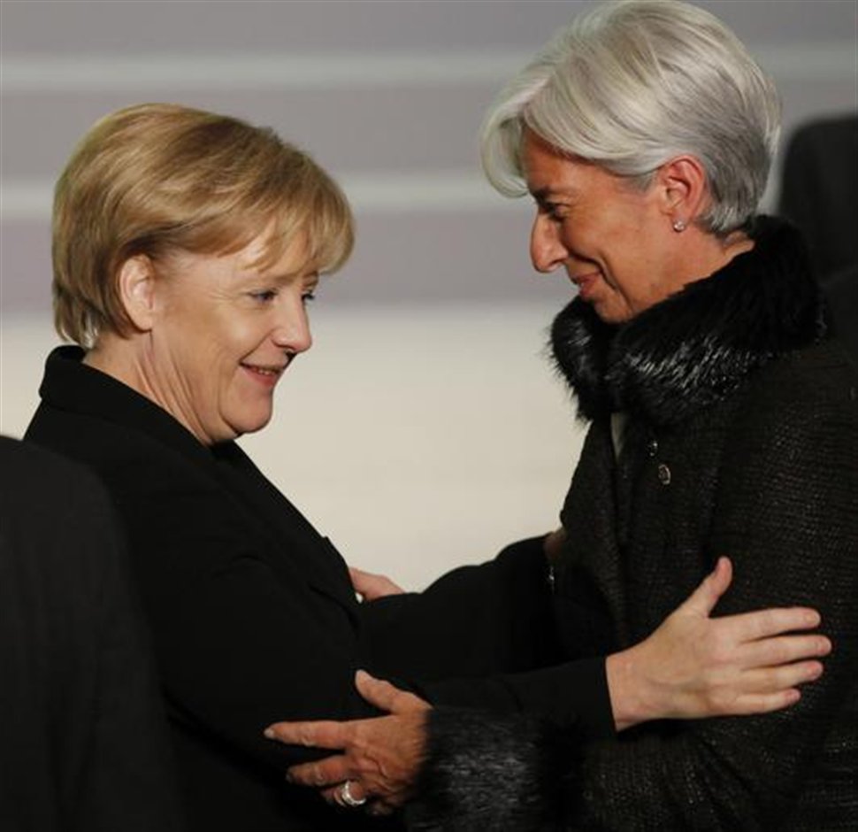 “Φερμουάρ” έβαλαν Lagarde-Merkel