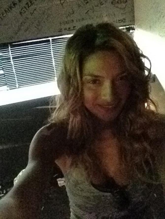 Η Αγγελική Ηλιάδη χωρίς μακιγιάζ