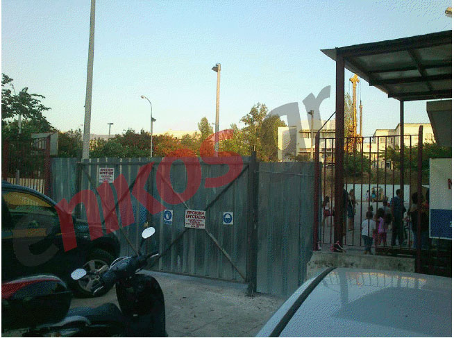 Έλεος: Σχολείο-εργοτάξιο