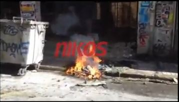 Βίντεο-Φωτιές στην Εμ.Μπενάκη