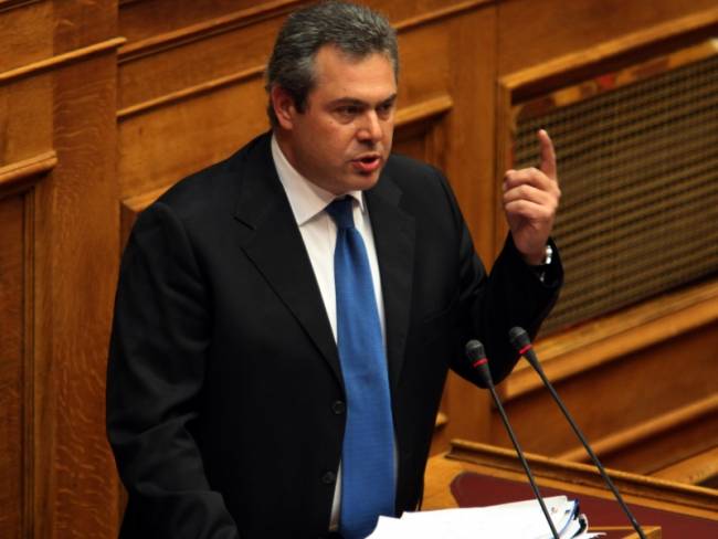 Επιστολή Καμμένου σε πρωθυπουργό και αρχηγούς