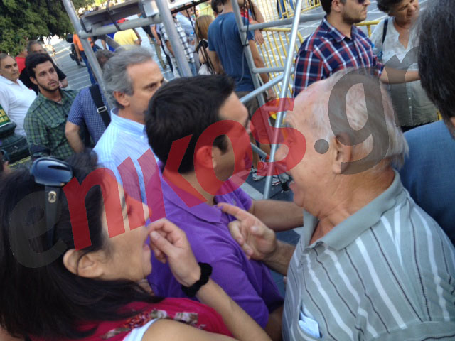 Στη συγκέντρωση ο Τσίπρας