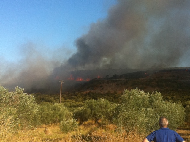 Τώρα-Φωτιά στη Στυλίδα