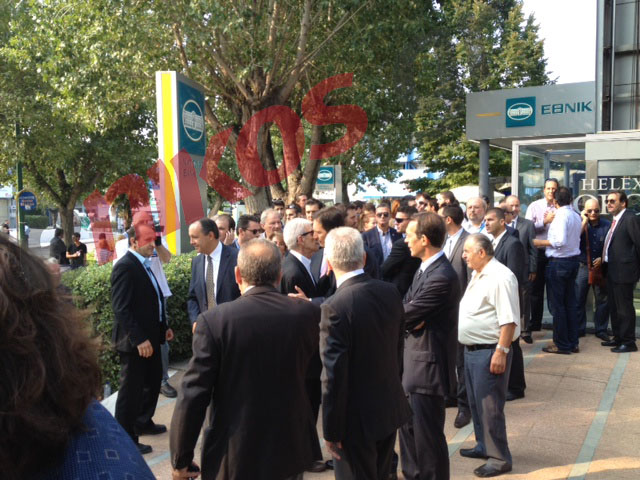 Στην έκθεση ο Γιάννης Μπουτάρης