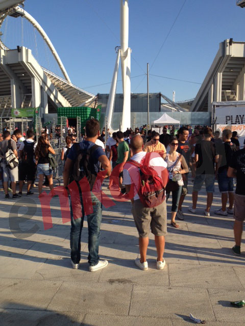 Τώρα-Από νωρίς ο κόσμος στο ΟΑΚΑ