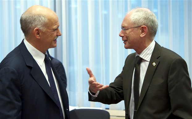 Τα “είπε” και με τον Παπανδρέου