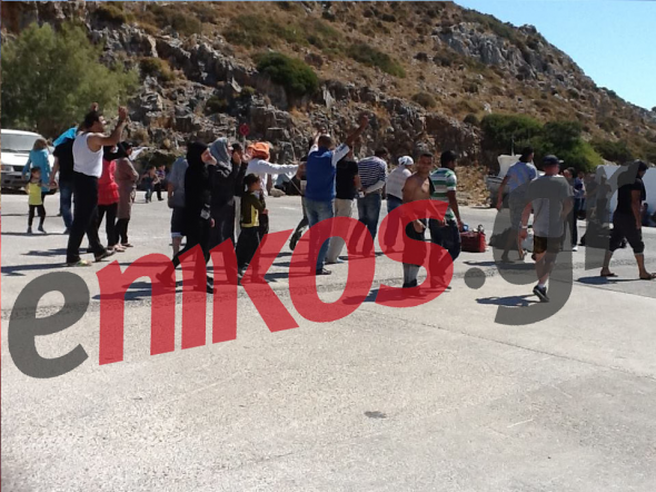 Έφτασαν στη Σάμο οι μετανάστες