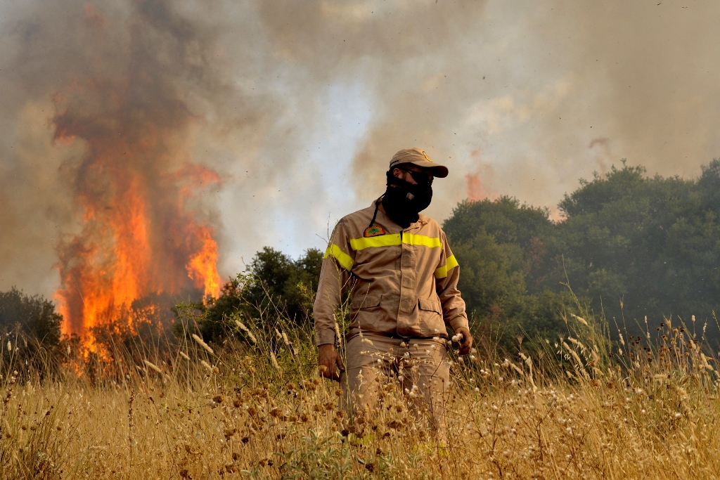 Υπό έλεγχο η φωτιά στη Βιστωνίδα