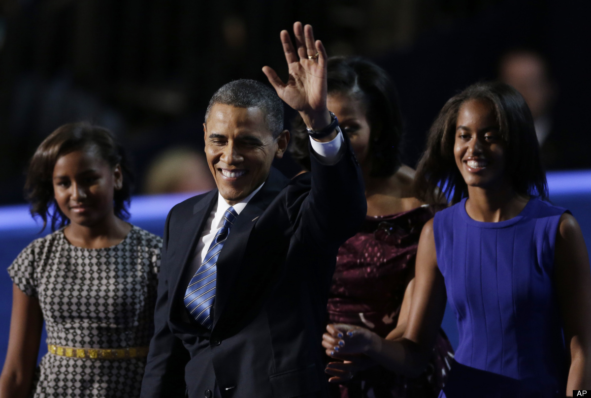 Στη μάχη και οι κόρες Ομπάμα