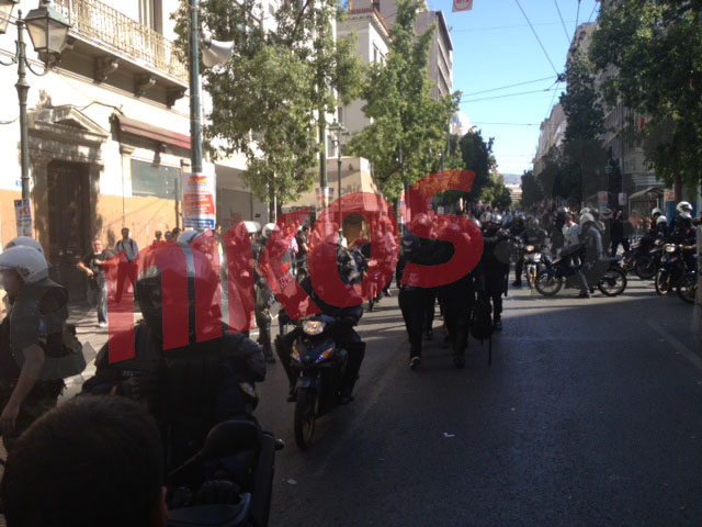 Οι προσαγωγές στην Ομόνοια