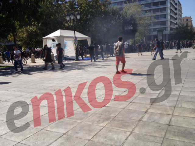 Διαδηλωτής καταγγέλλει την αστυνομία