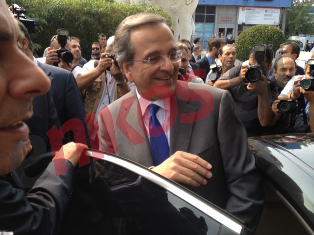 Η αναχώρηση του Αντώνη Σαμαρά