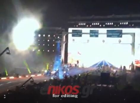 Βίντεο- Η Κοκκίνου στη σκηνή