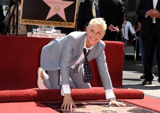Και η Ellen θέλει το αστέρι της
