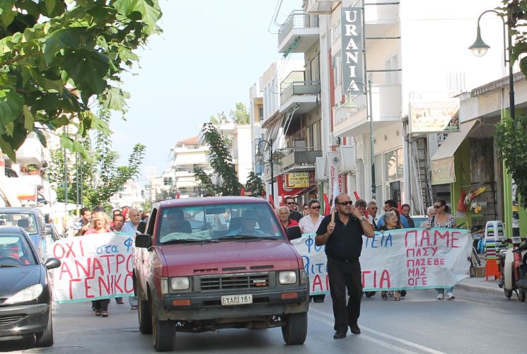 Οι κινητοποιήσεις στην Πρέβεζα
