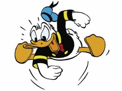 Η 1η “εμφάνιση” του Donald Duck