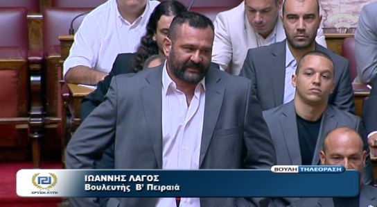 Mάχη Δένδια-Χρυσής Αυγής